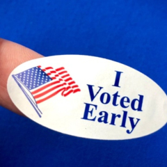 Early Voting at the Oceana County Courthouse